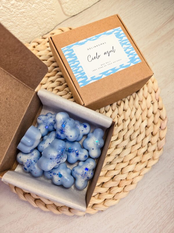 Wax melt de Cielo azul