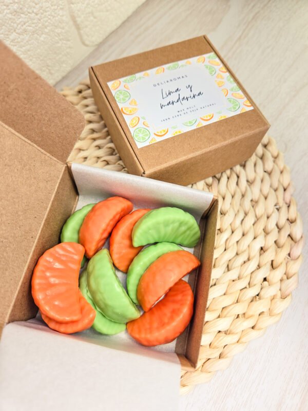 Wax melt de Lima y mandarina