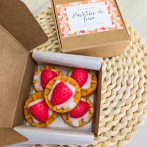 Wax melt de Pastelitos de fresa