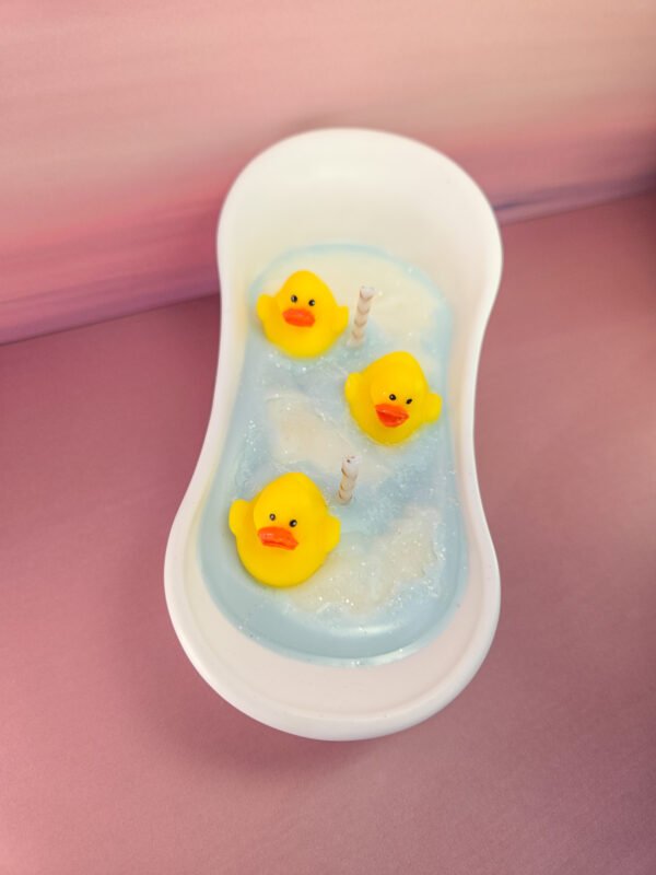 Vela aromática Bañerita de patitos - Imagen 2