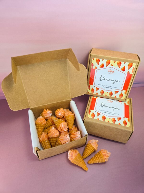 Wax melts Heladitos de Naranja