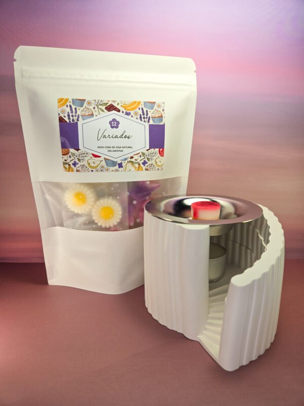 Pack Quemador Escalera + Wax melt de Variados