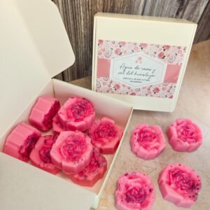 Wax melt de Agua de rosas y sal del himalaya