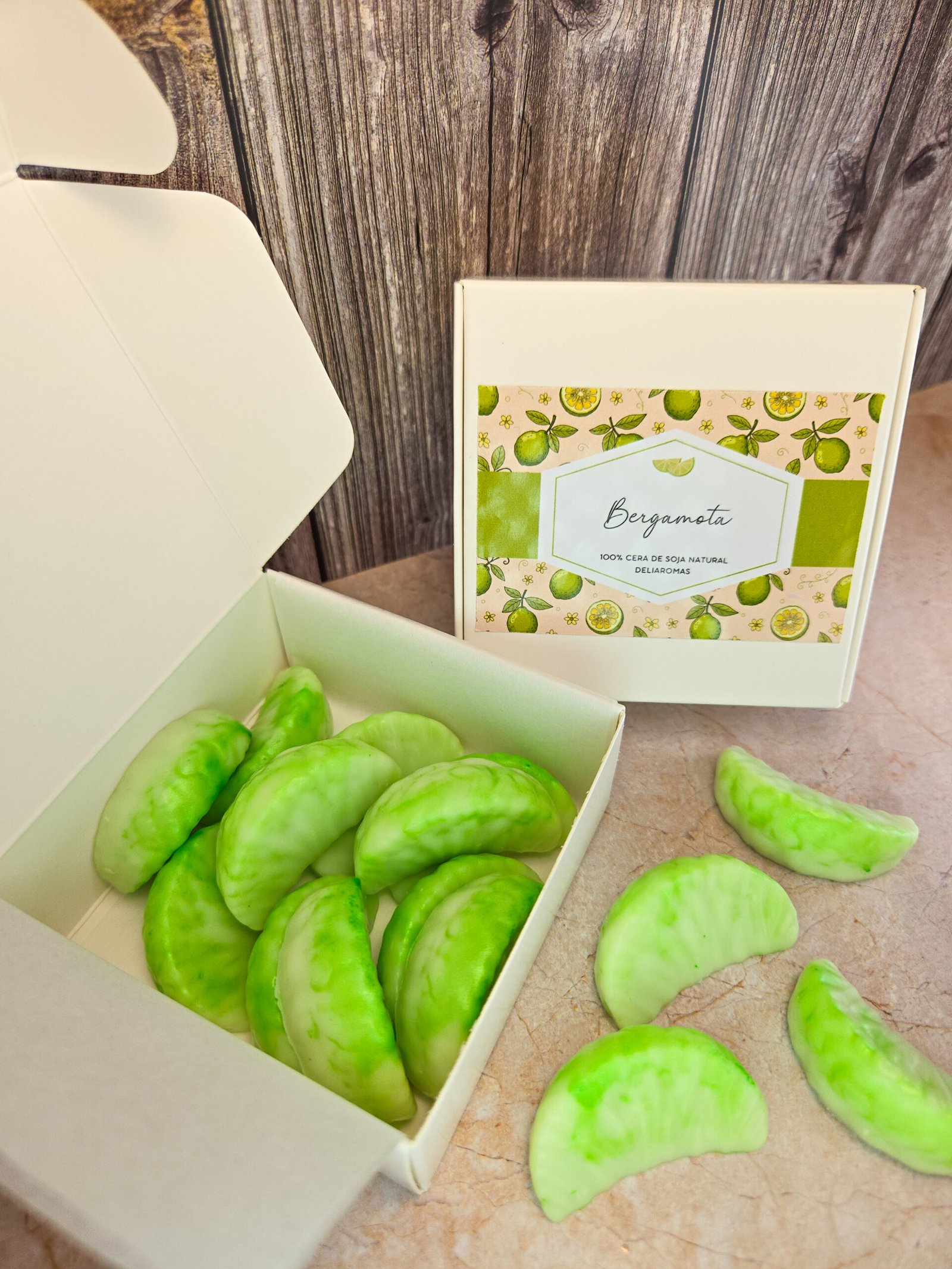 Wax melt de Bergamota