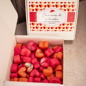 Wax melt de Corazones de melocotón