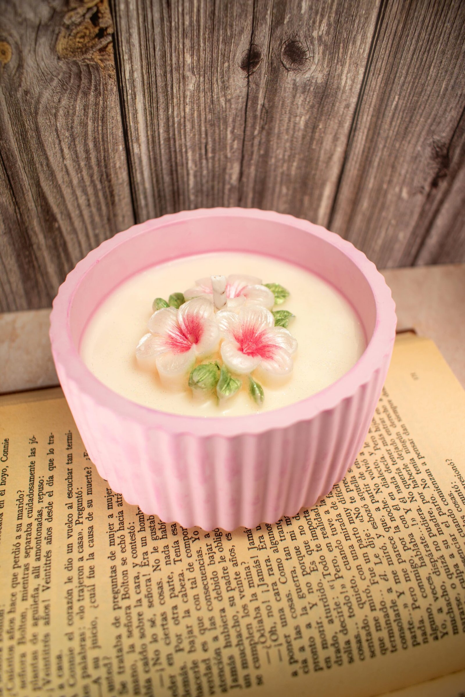 Vela aromática Plumeria