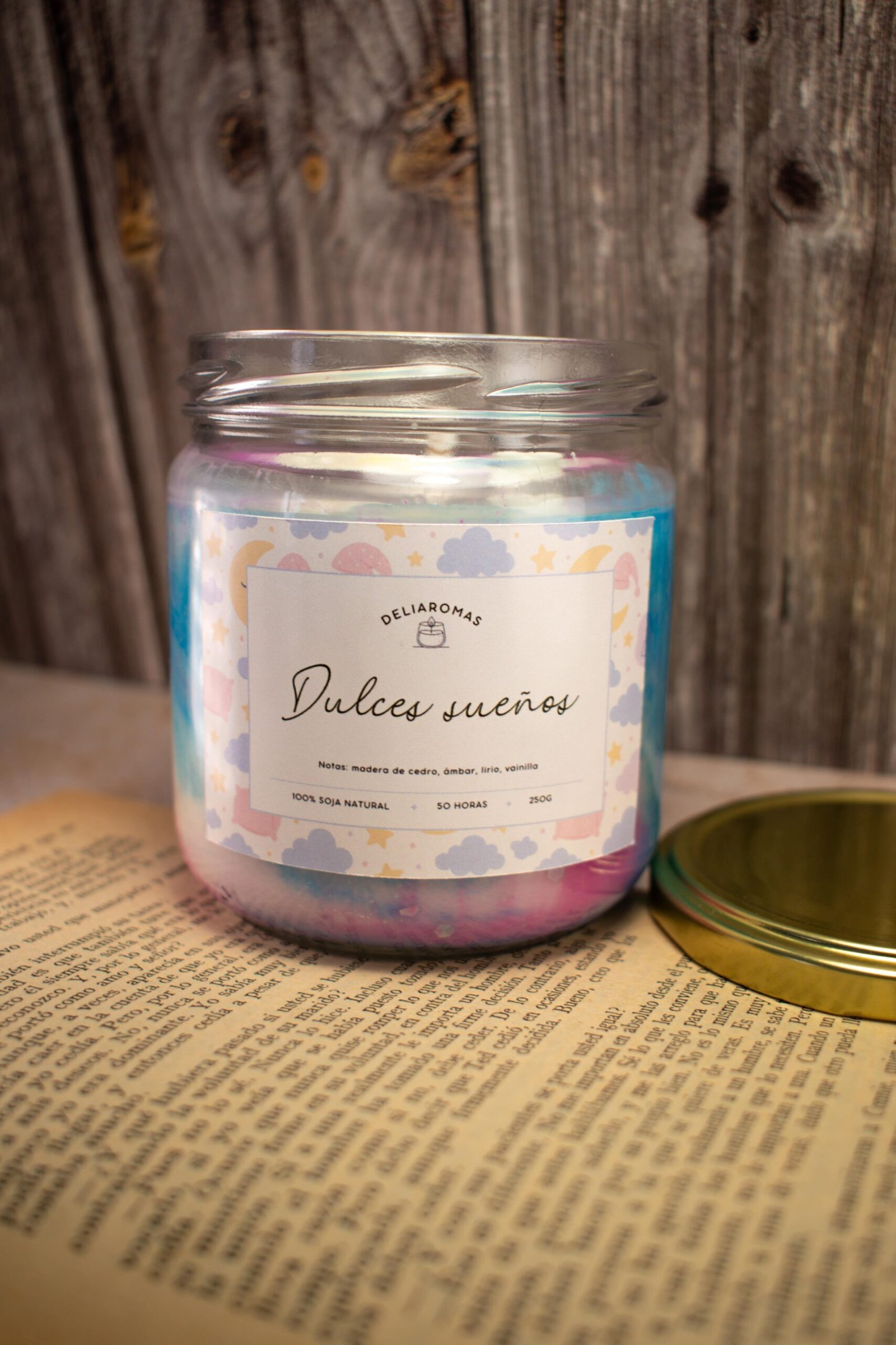 Vela aromática de Dulces sueños