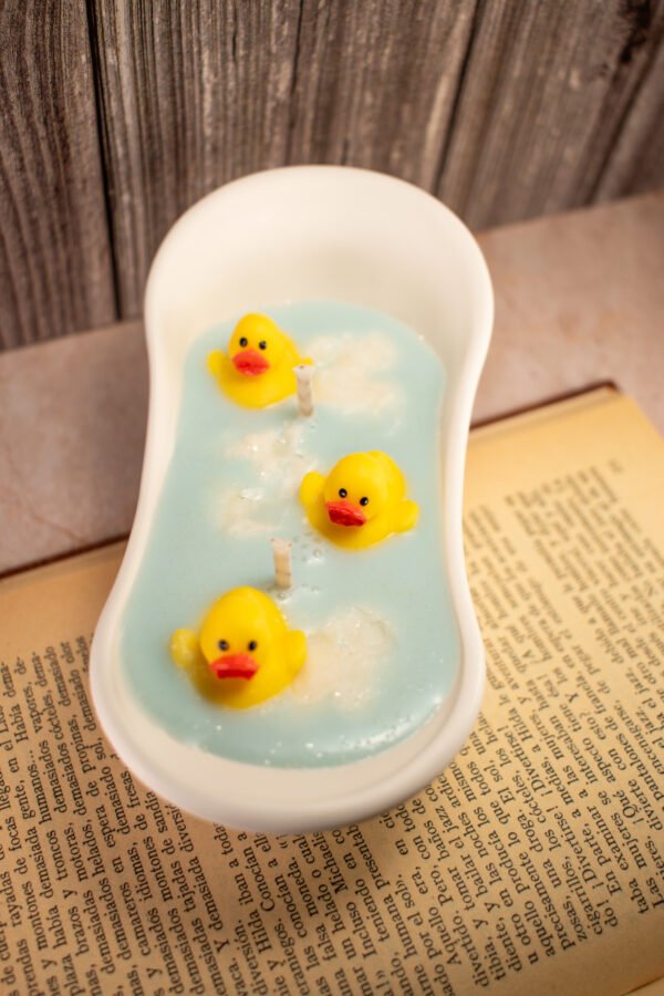 Vela aromática Bañerita de patitos
