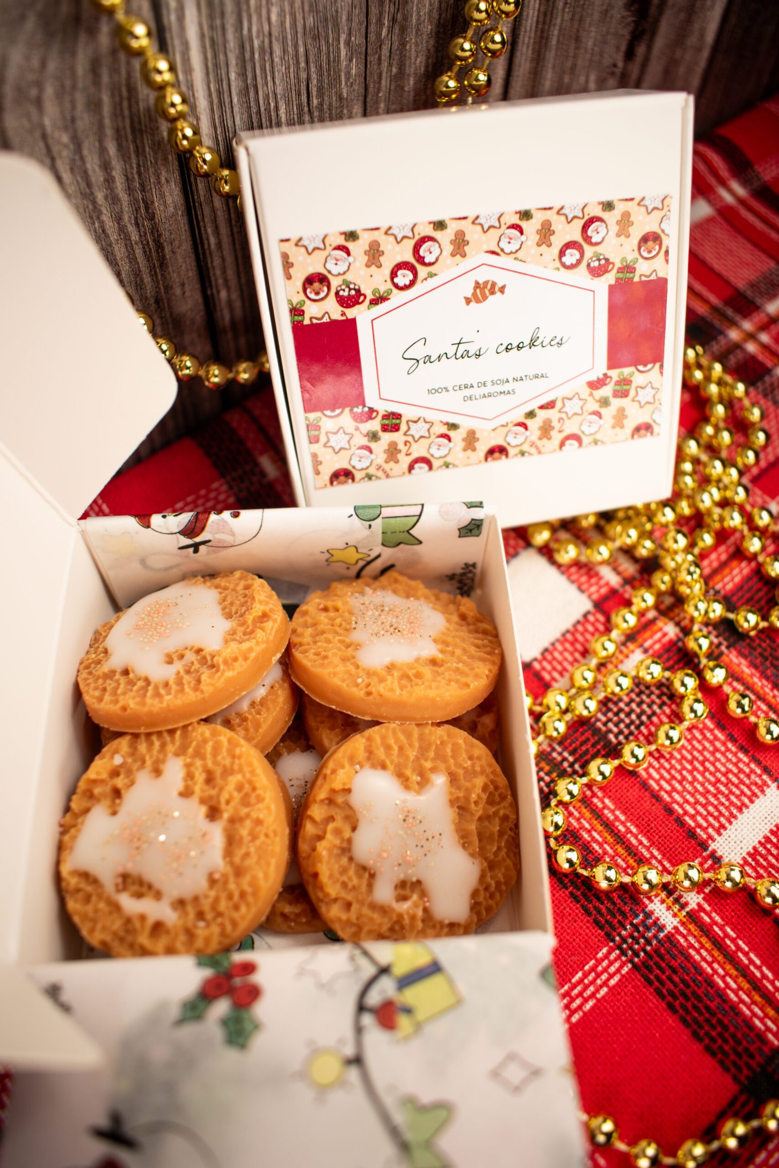 Wax melt de Santa's cookies