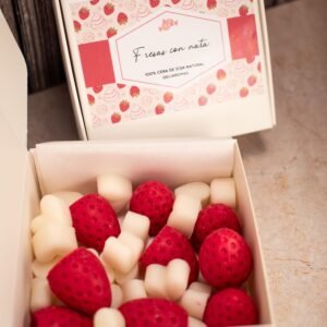 Wax melt de Fresas con nata