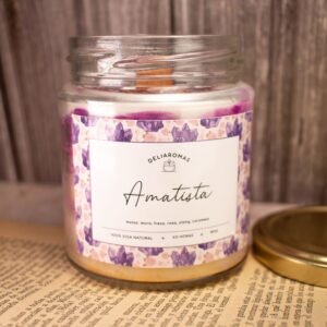 Vela aromática de Amatista