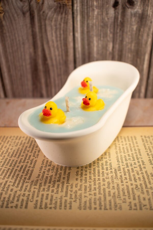 Vela aromática Bañerita de patitos