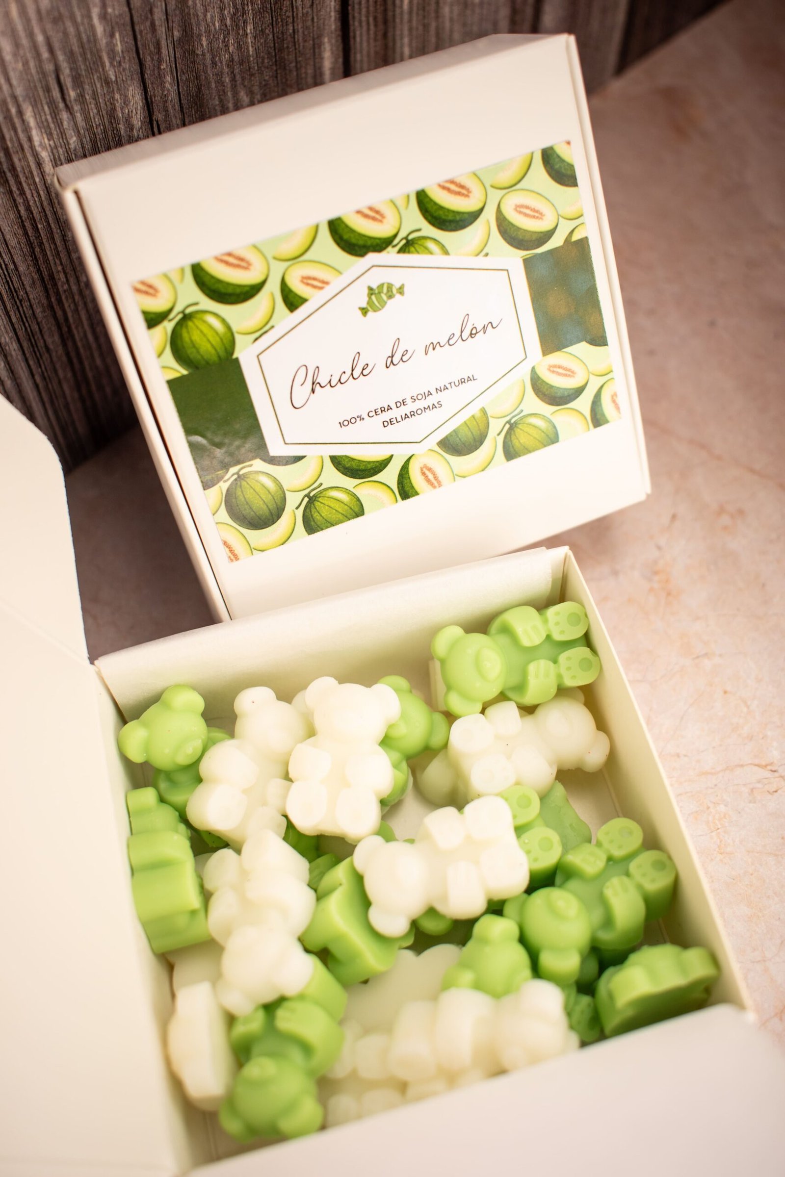 Wax melt de Chicle de melón