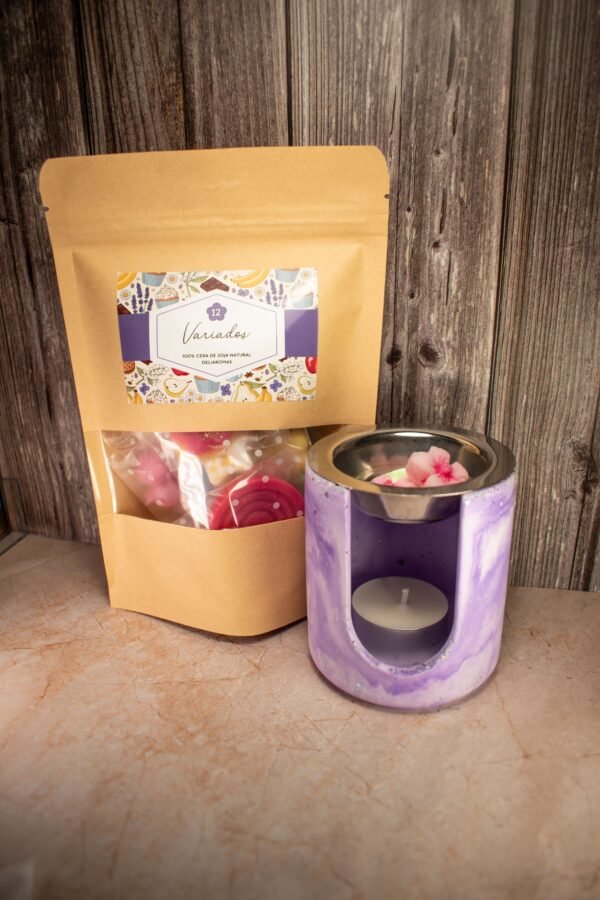 Pack Quemador + wax melt de Variado