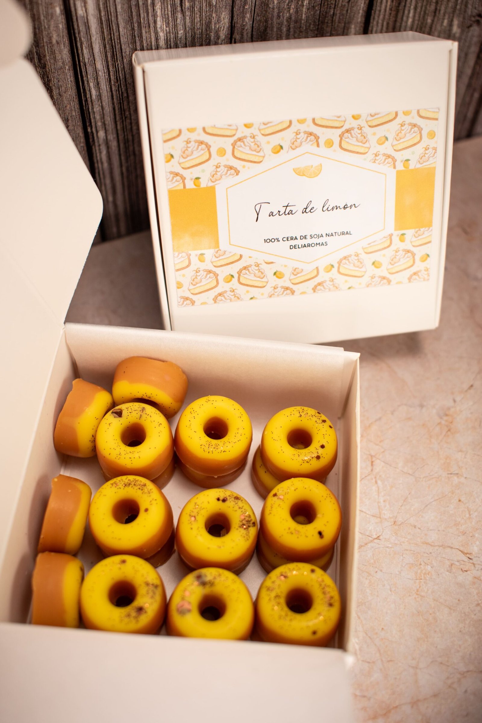Wax melt de Tarta de limón