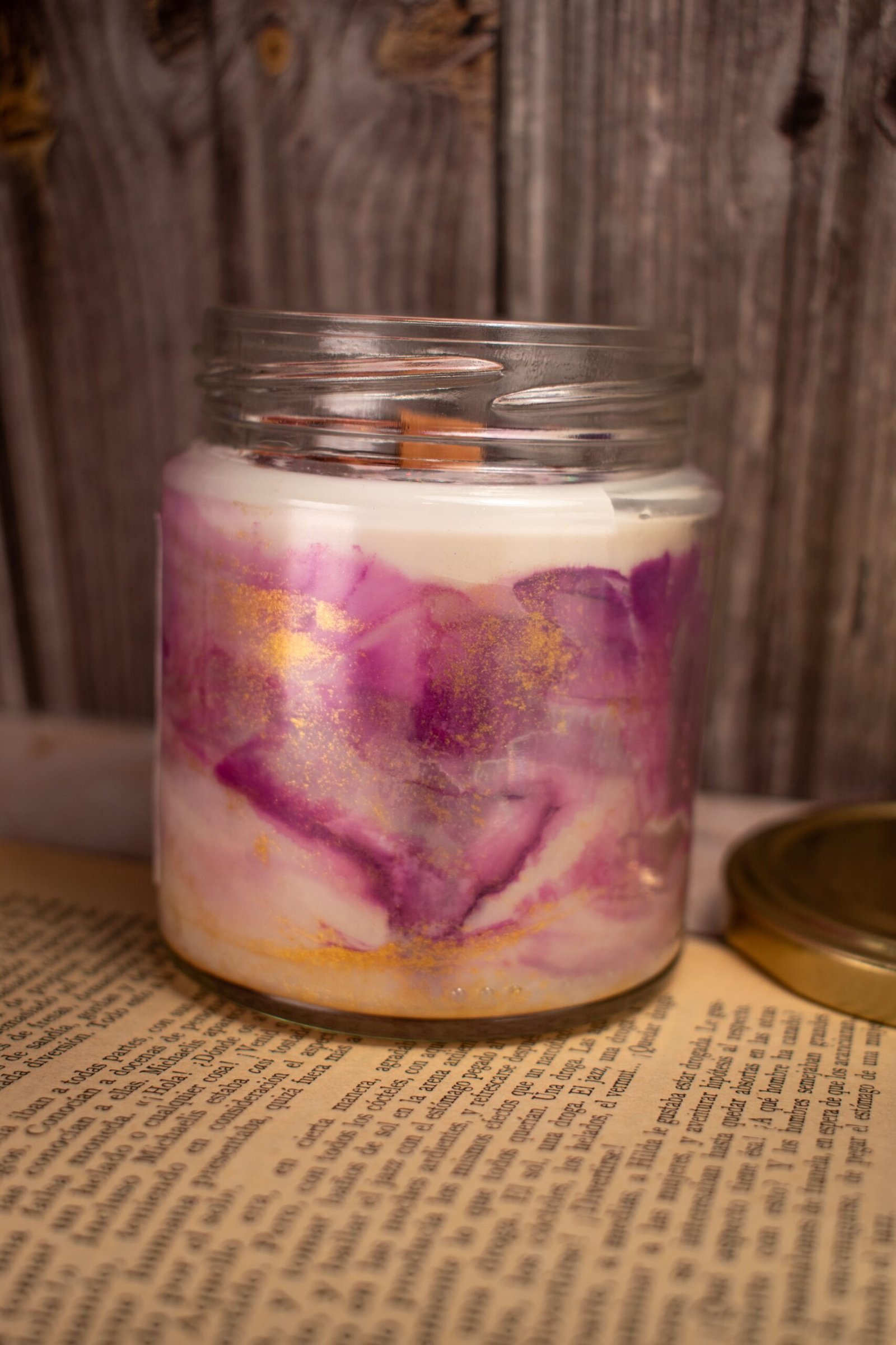 Vela aromática de Amatista