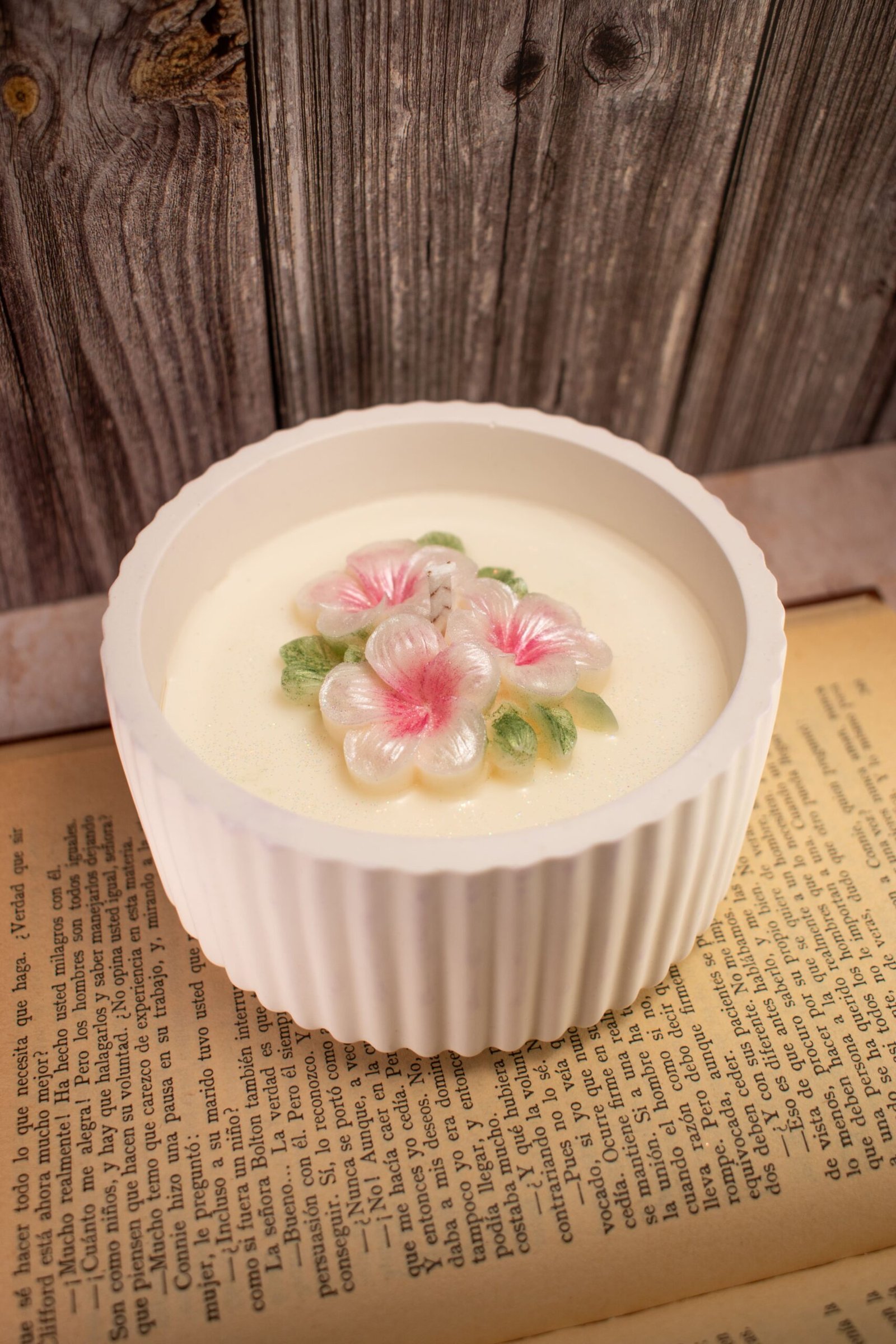 Vela aromática Plumeria