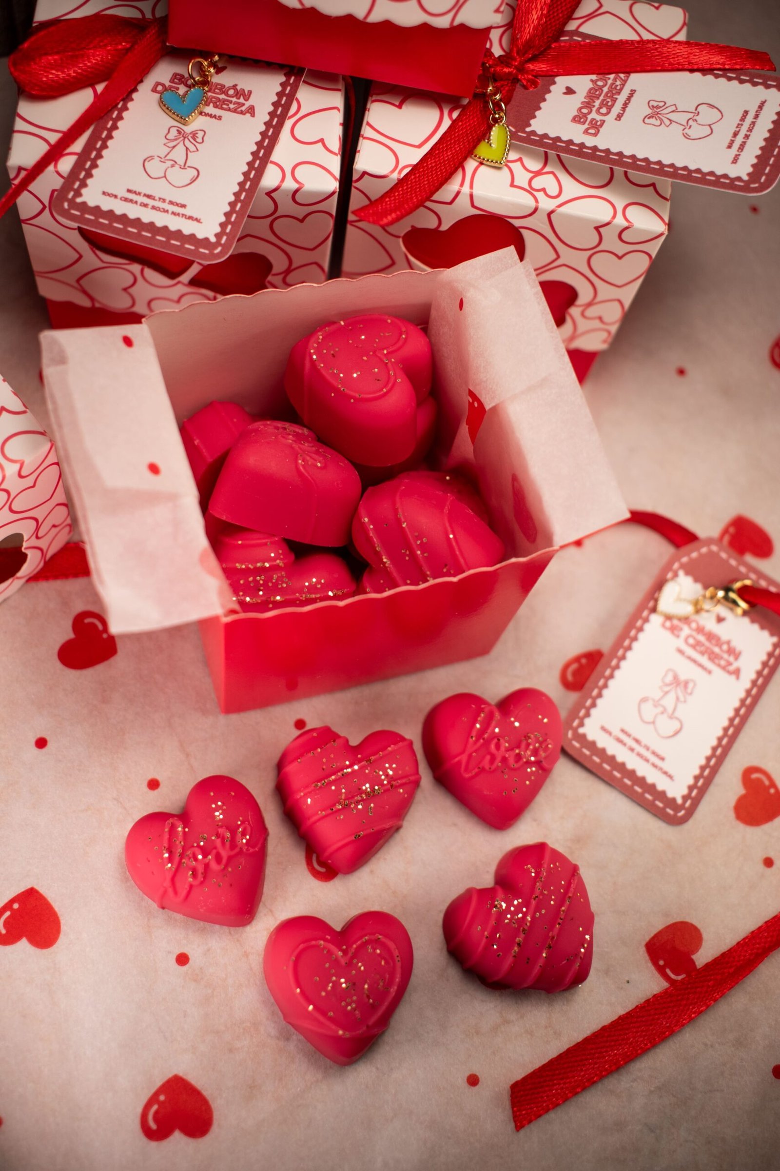 Wax melt de Bombón de cereza