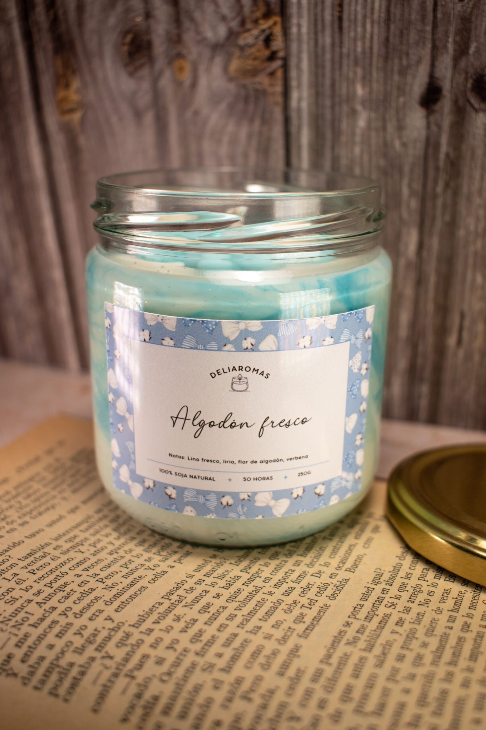 Vela aromática de Algodón fresco