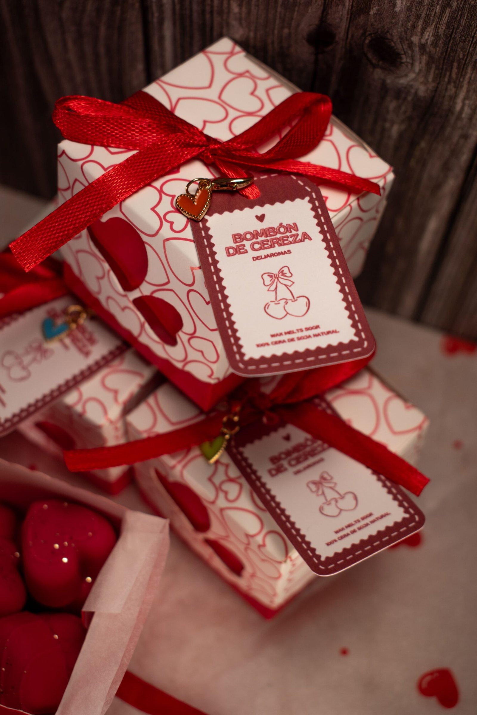 Wax melt de Bombón de cereza