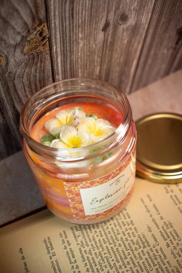 Vela aromática de Explosión floral