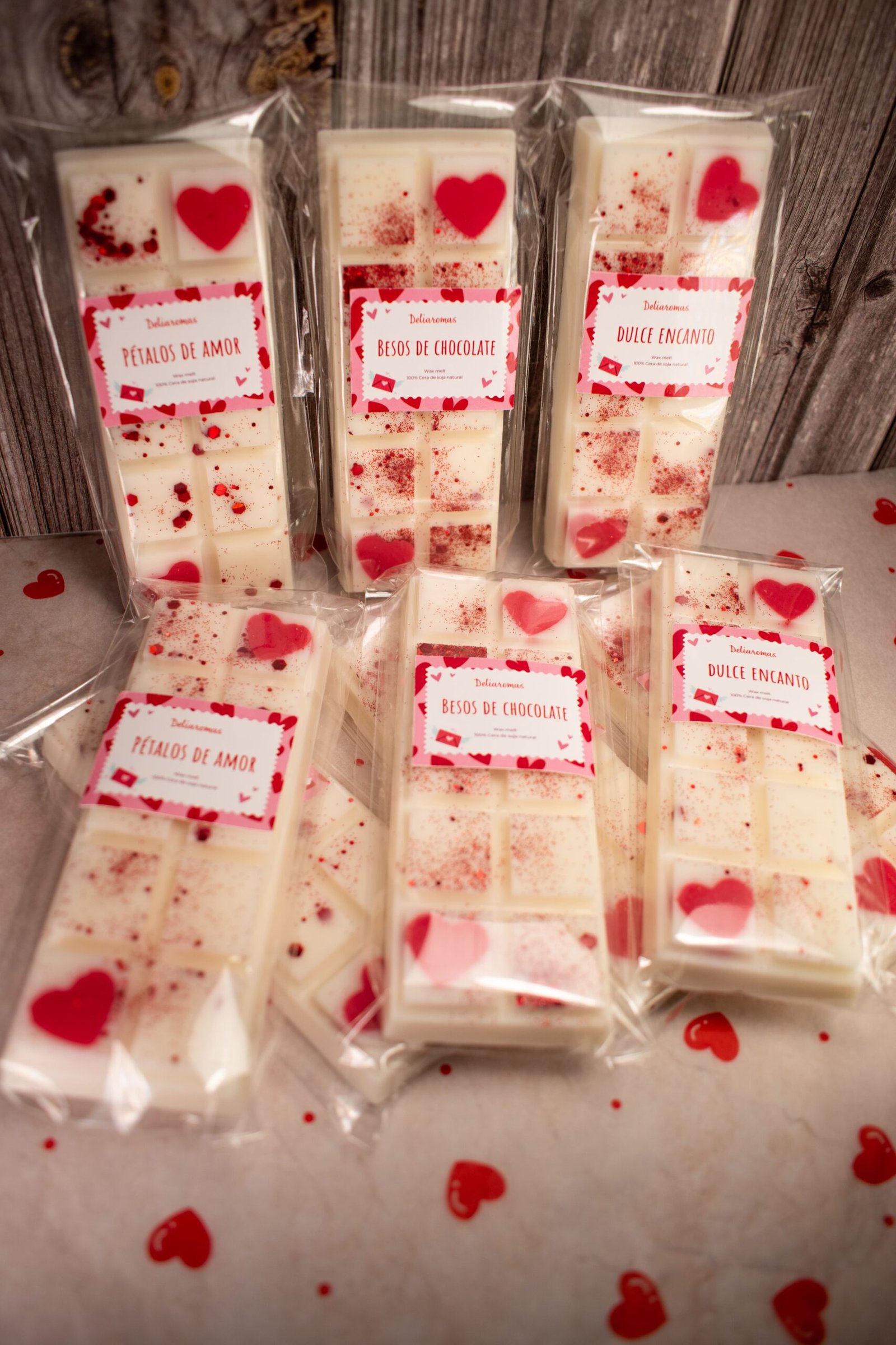 Wax melts Tabletas Especial San Valentín