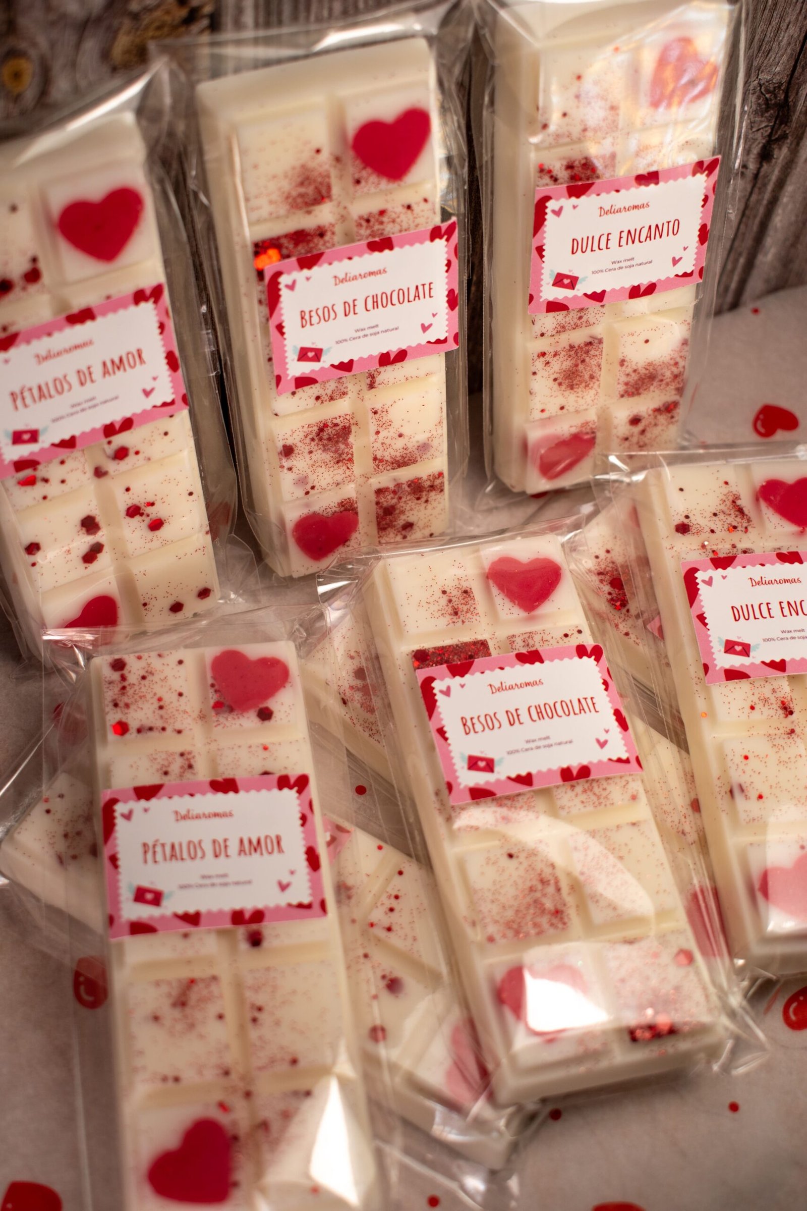 Wax melts Tabletas Especial San Valentín