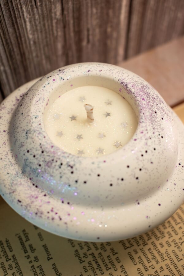 Vela aromática Saturno