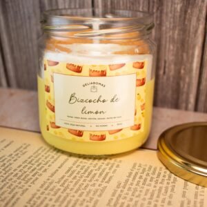 Vela aromática de Bizcocho de limón
