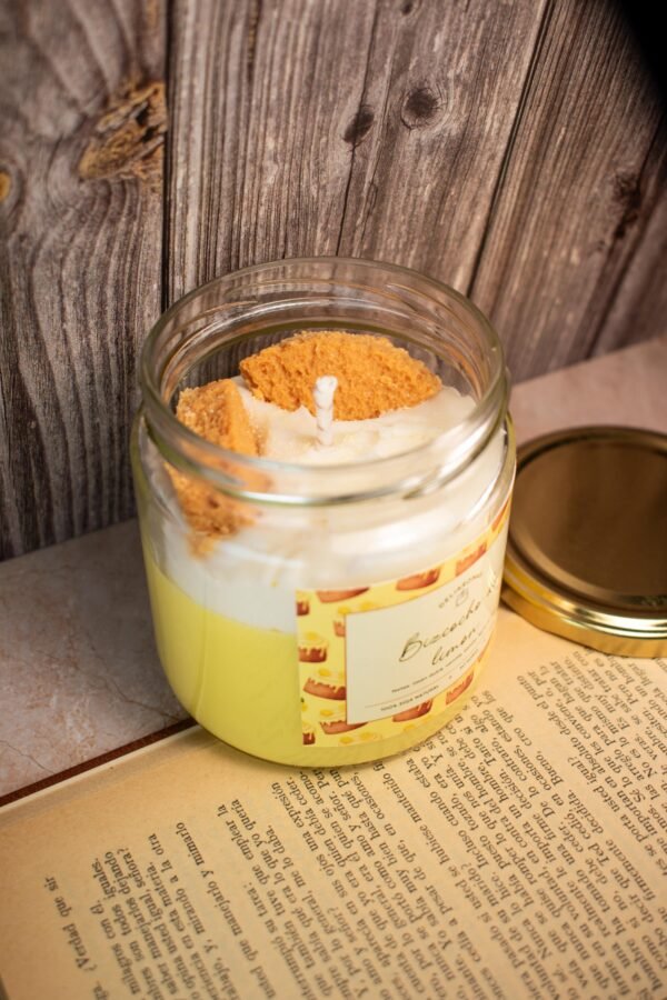 Vela aromática de Bizcocho de limón