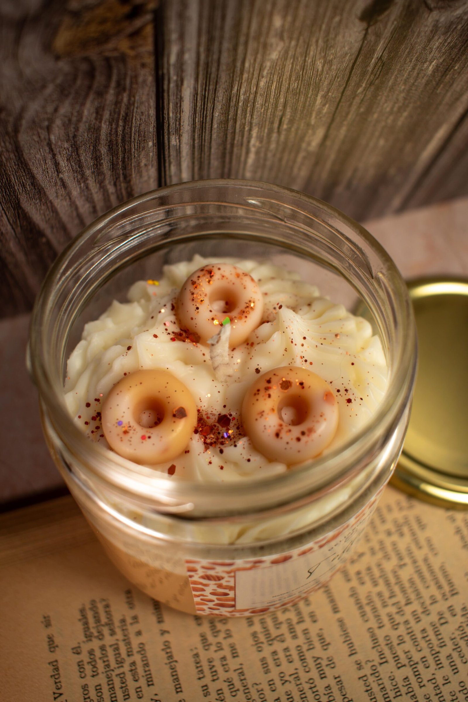 Vela aromática de Toffee