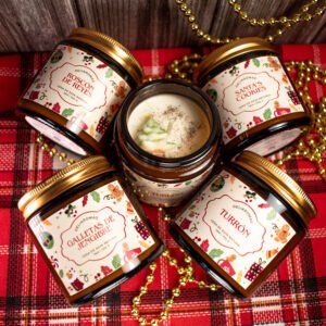 Velas aromáticas de Navidad