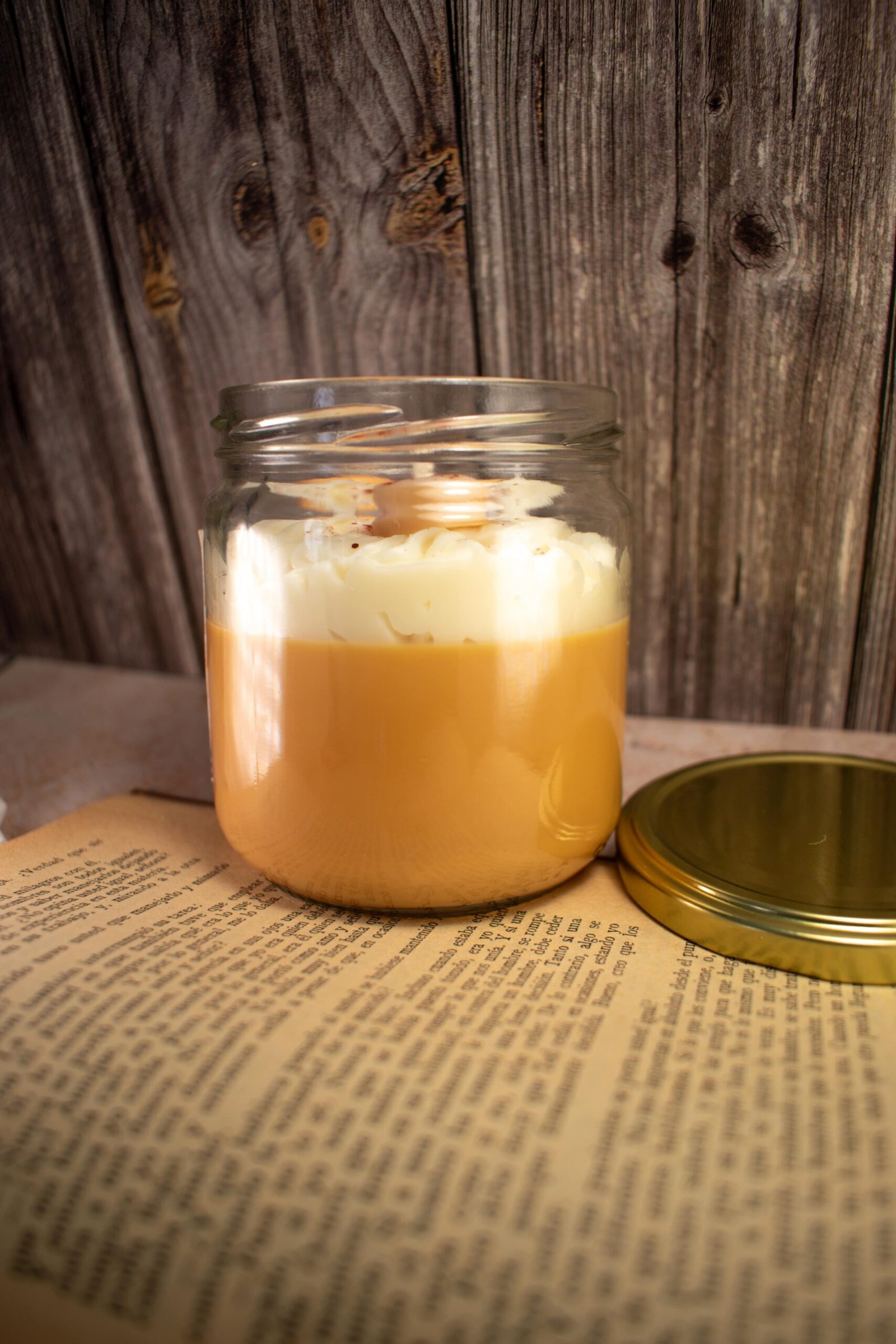 Vela aromática de Toffee