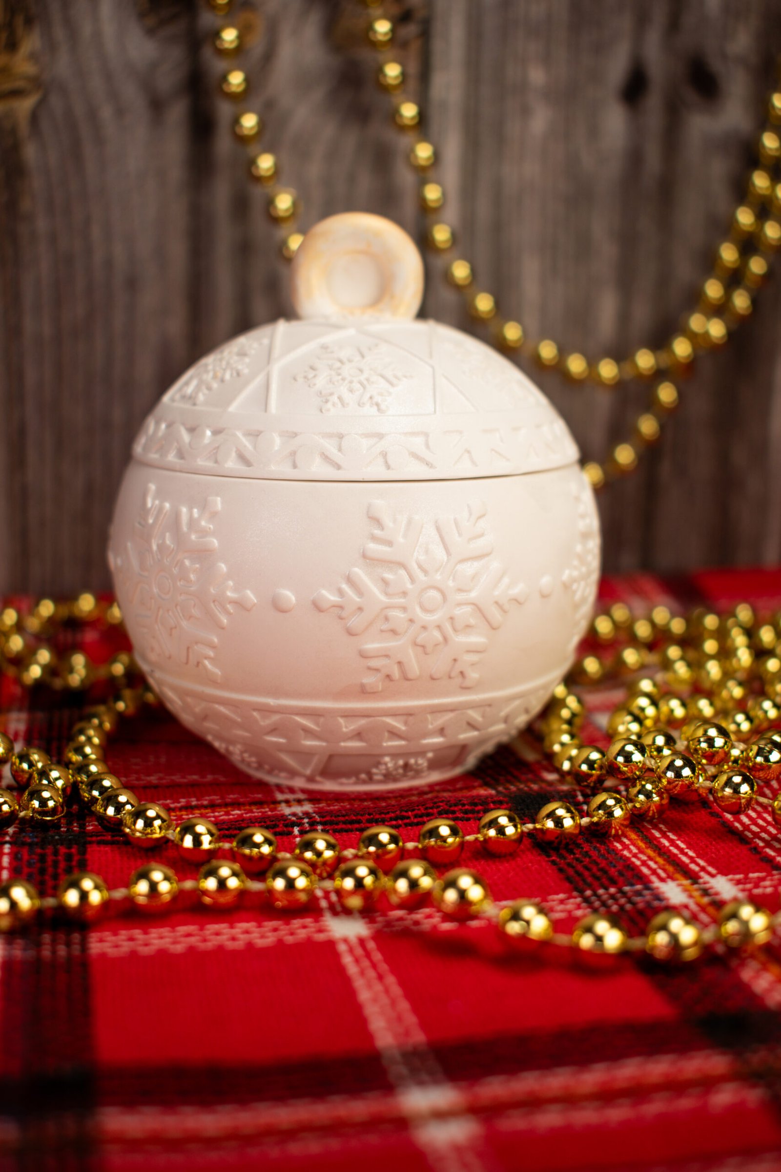 Vela aromática Bola de árbol de navidad