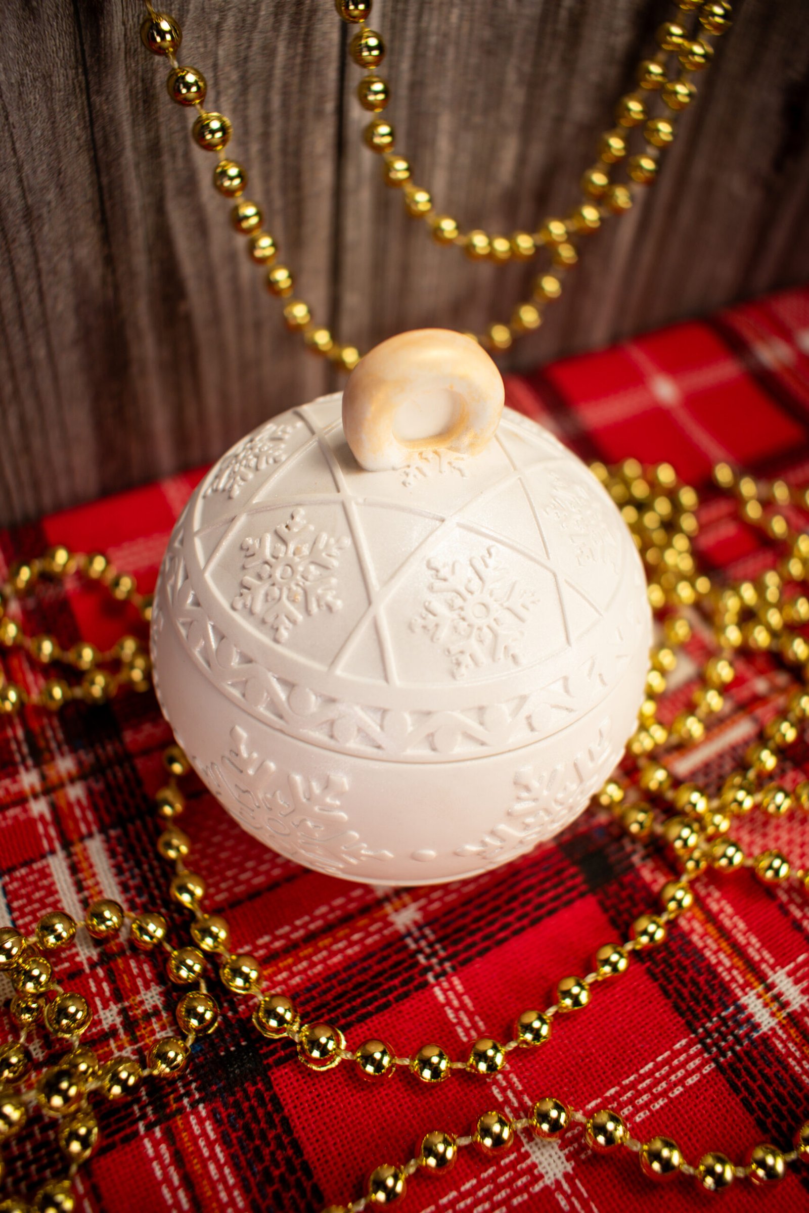 Vela aromática Bola de árbol de navidad