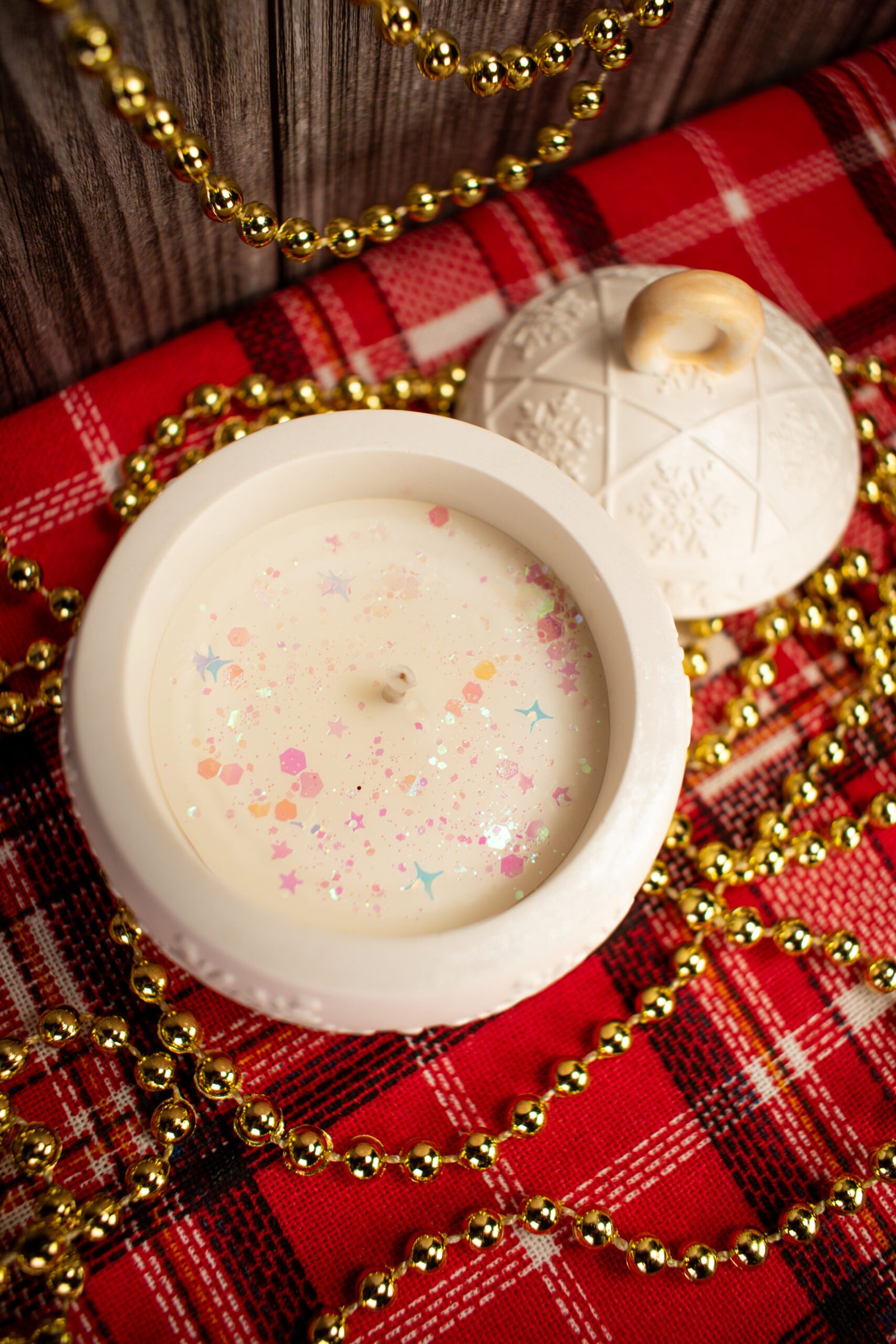 Vela aromática Bola de árbol de navidad