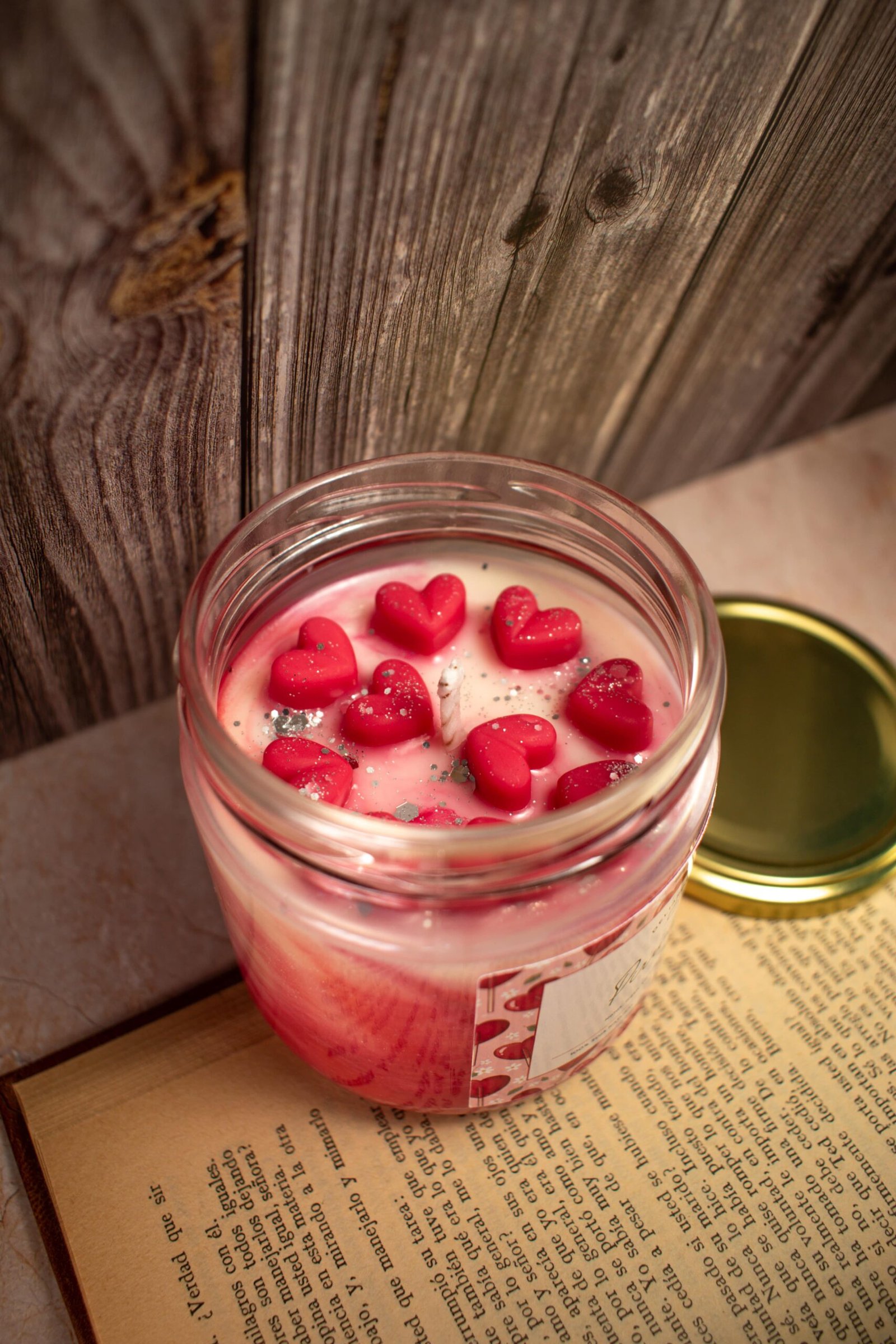 Vela aromática de Piruleta