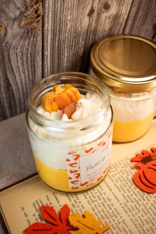 Vela aromática de Pastel de calabaza