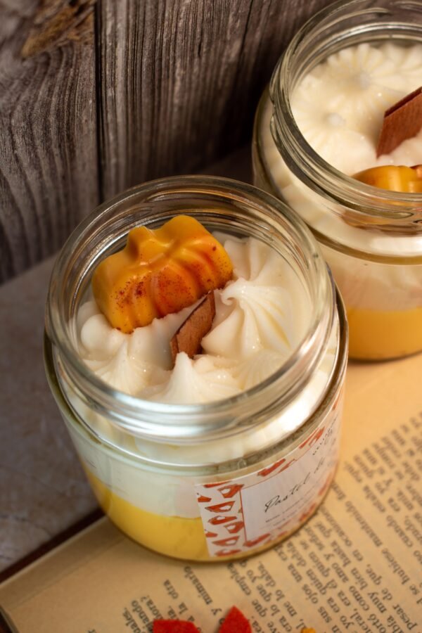 Vela aromática de Pastel de calabaza