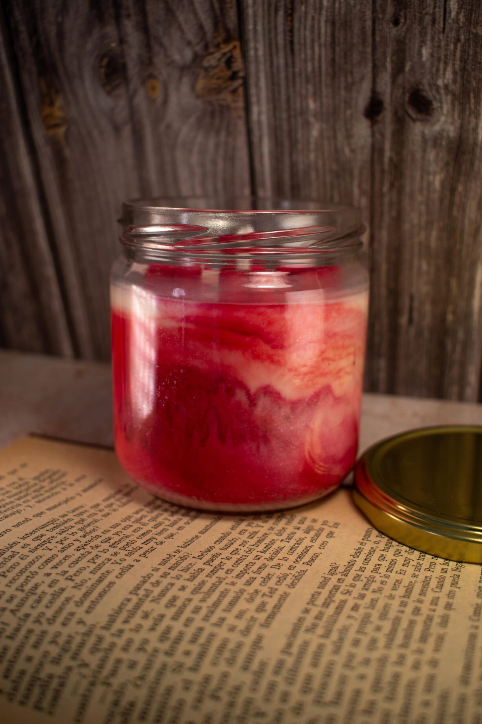 Vela aromática de Piruleta