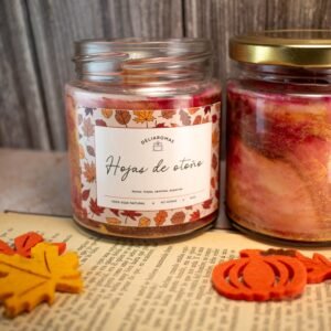 Vela aromática de Hojas de otoño