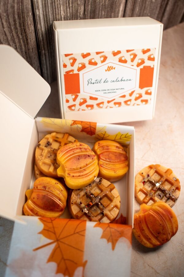 Wax melt de Pastel de calabaza