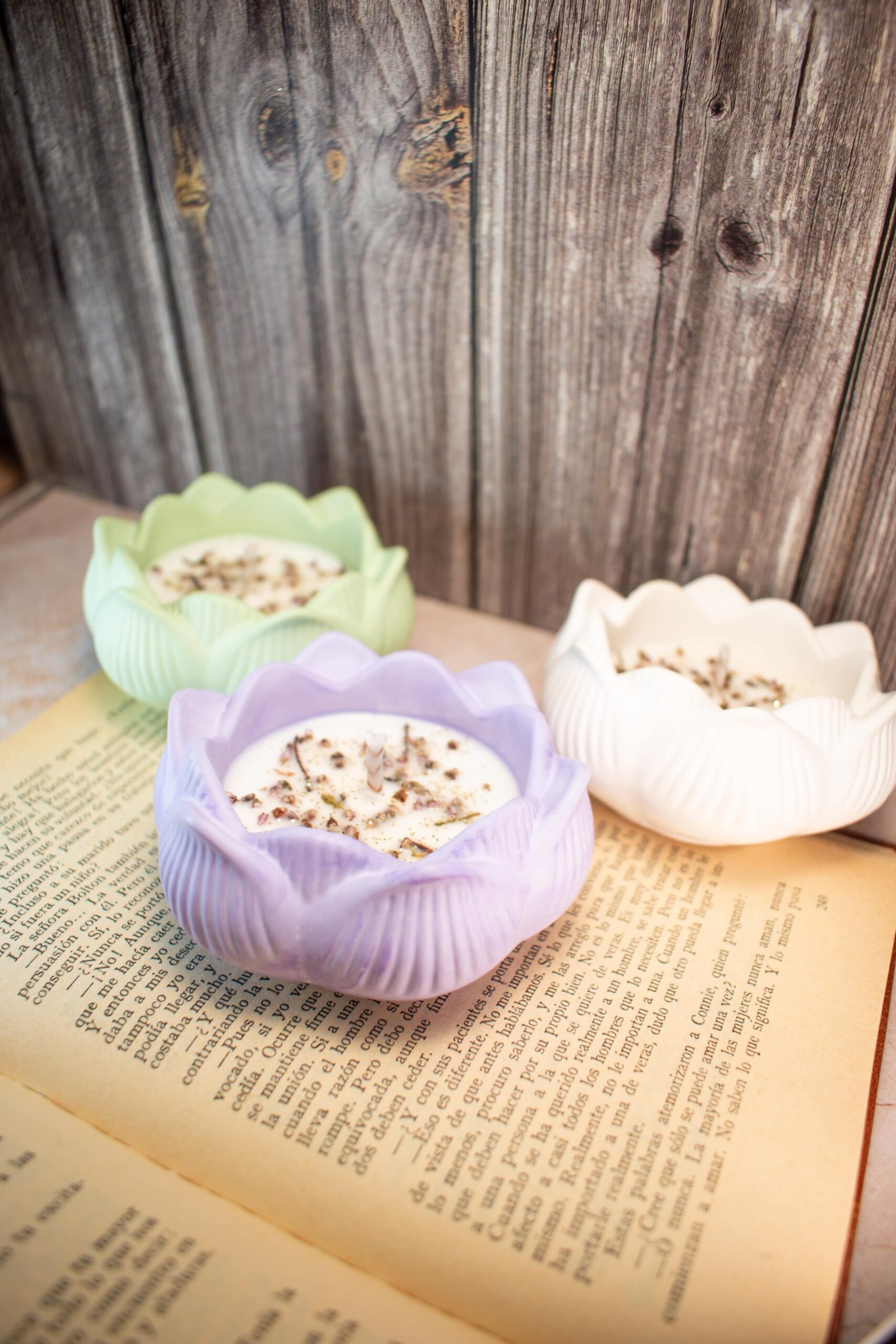 Vela aromática Flor de loto