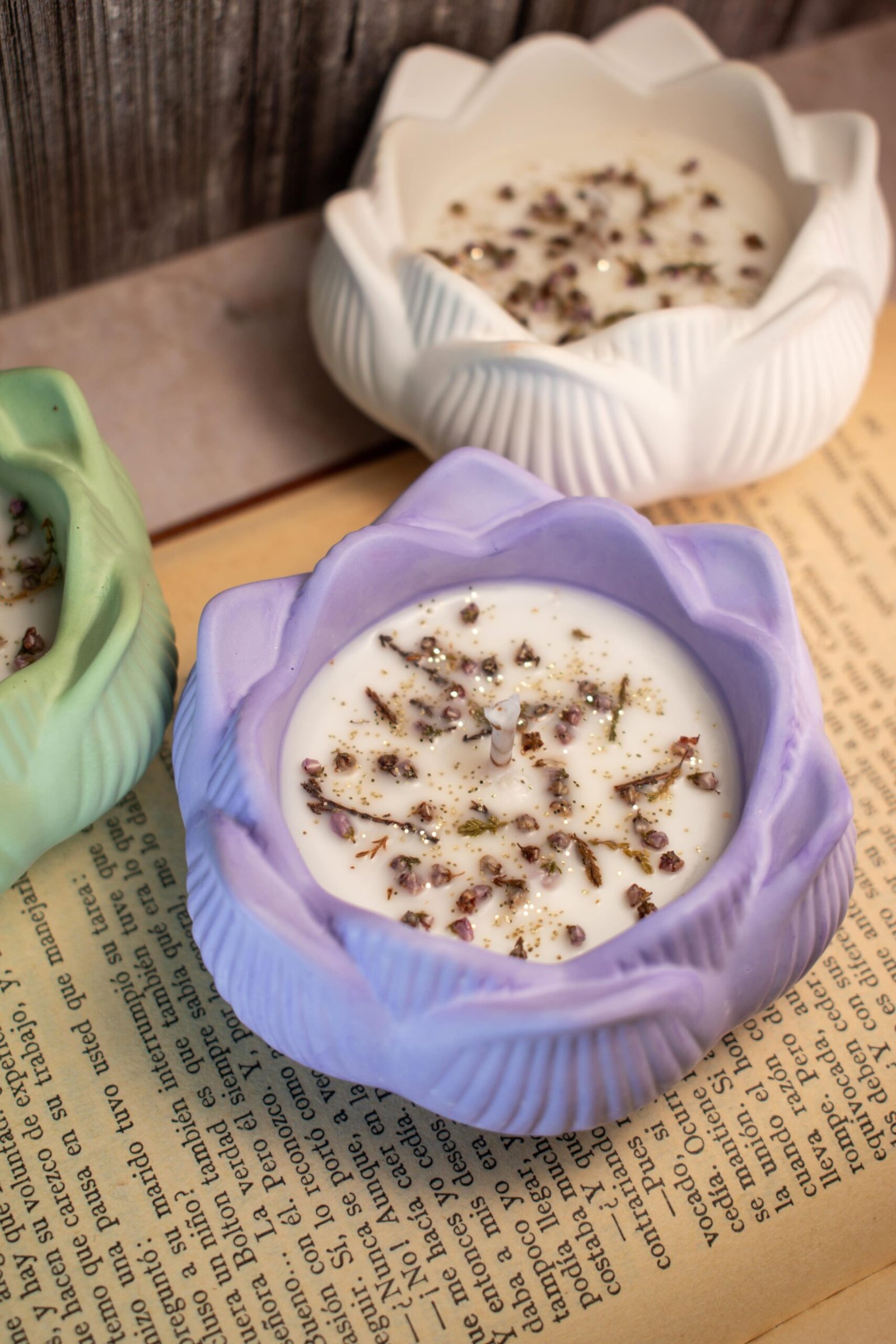 Vela aromática Flor de loto